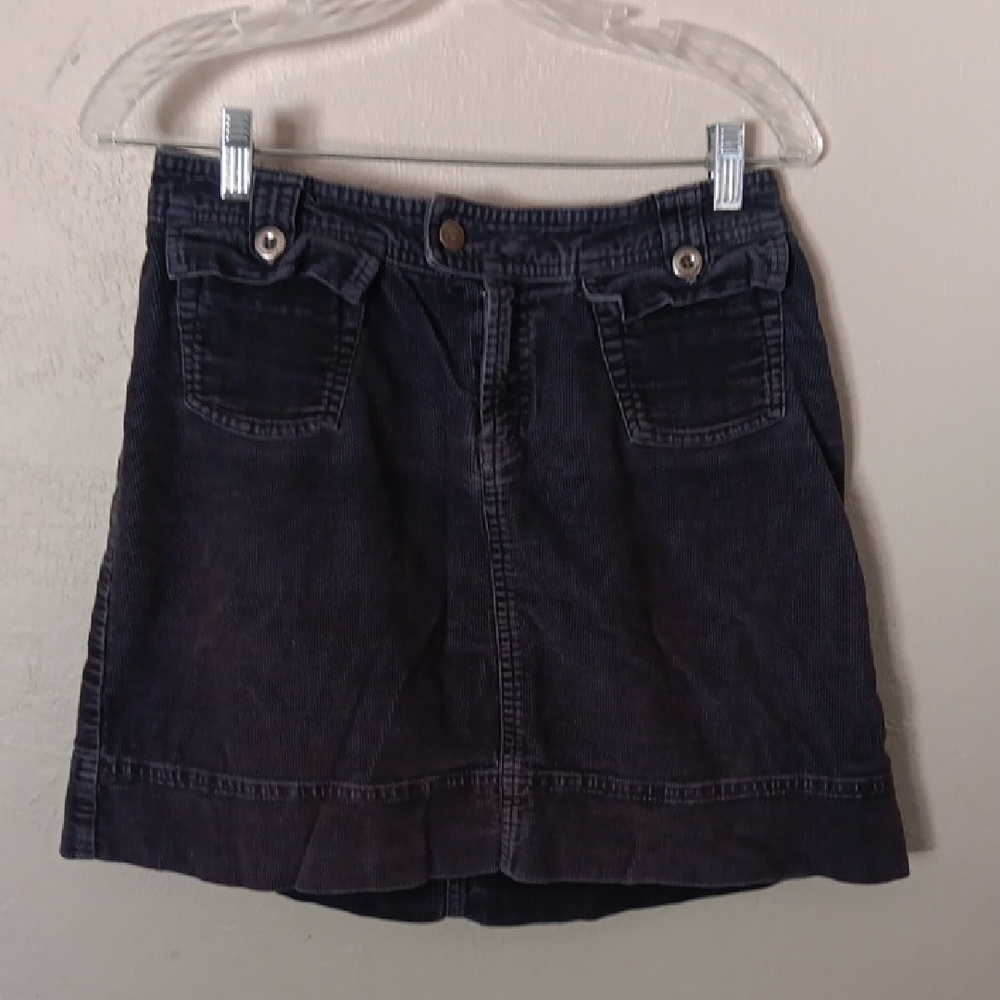 Patagonia Gray Corduroy Skirt Size 4